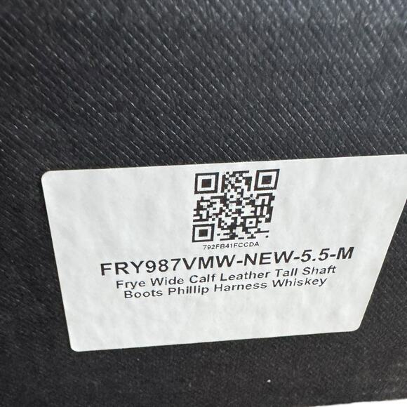 Frye Phillip Harness Tall Washed Leather Riding Boot 70511 Size 5.5 - Picture 10 of 13